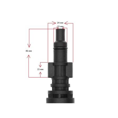 Foamy nozzle for minimouses, a rallying fitting 14 mm, volume 350 ml-4