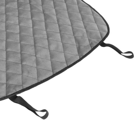 Nabbage on the front seat, velor, size 55 x 150 cm, gray-11