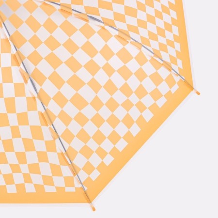 Umbrella - a semiautomatic “cage” cane, 8 knitting needles, r = 47 cm, color mix-6
