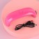 LED lamp for drying nails, 9 watts, usb, pink color