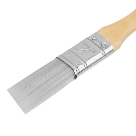 Brush flat MTX Euro 83084, artificial bristles, wooden handle, 3/4 "-2