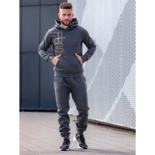 Sports costume men's ise, size 52, dark gray color