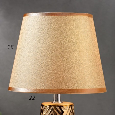 Table lamp 16195/1GD E14 40W Gold 20x20x33 cm Risalux-5