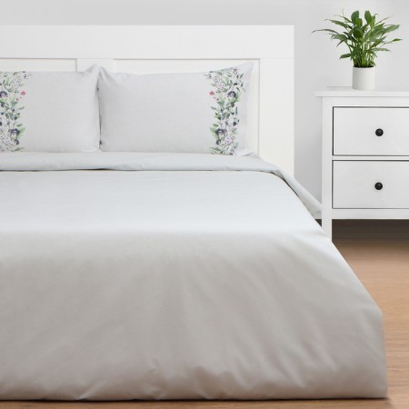 Bedding Ethetel duet Flower Strip (View 2) 143x215 cm - 2 pcs, 220x240 cm, 50x70 cm -2 pcs, pryl-2