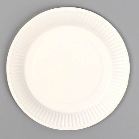 Disposable paper plate "Balls", 18 cm-3