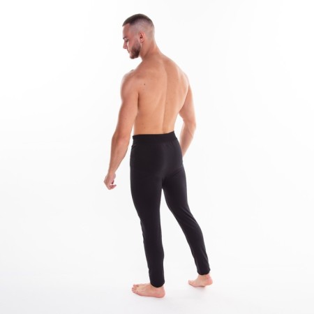 Male thermal underwear (pants), black color, size 52-54-5