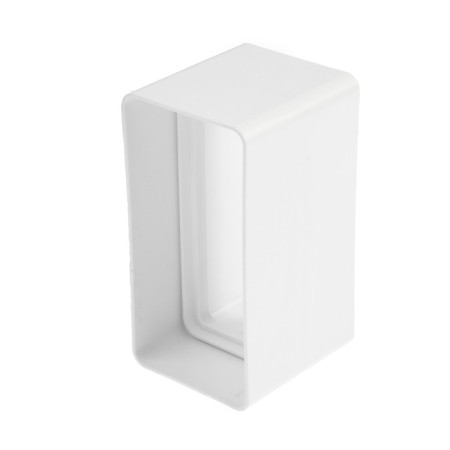 Zein ventilation duct connector, 60 x 120 mm, with a valve-2