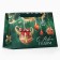 Gift package with a wide bottom "Happy New Year", 25 x 19 x 18 cm, New Year