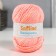 Yarn 60% acrylic, 30% cashmere, 10% silk "spring" 50 g 80 m color 05 peach