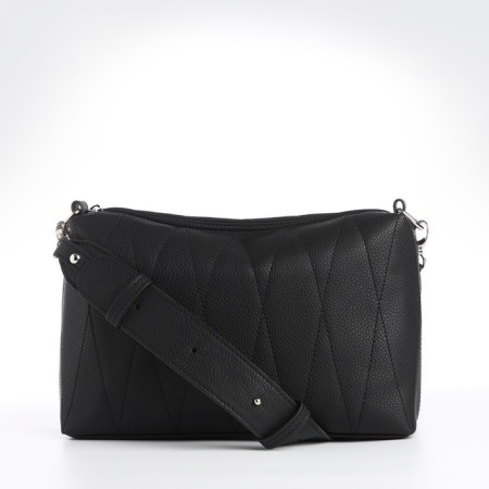 Women's bag over the shoulder Textura, average size, black color