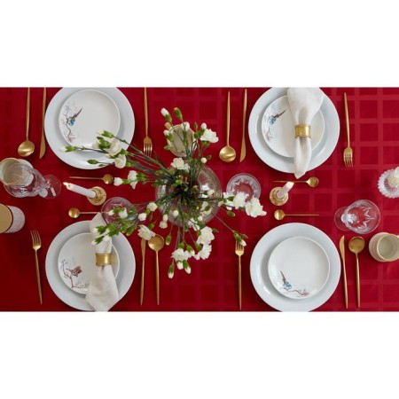 The tablecloth "Ethel" Geometry 150*110 +/- 3cm, central beard, pl. 192 g/m2, hl with VGMO-6
