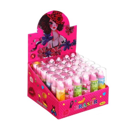 Figure eraser "lipstick", mix-3