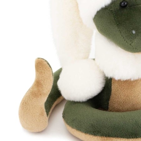 New Year! Soft toy "Snake Mishushik", 15 cm, green color-4