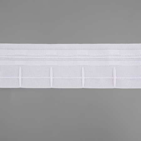 The curtain tape is classic, matte, 6 cm, 50 ± 1 m, white color-2