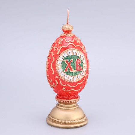 Easter candle large "CV", 6.5x15 cm, 195 g-1