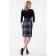 Women's dress, size 42, blue color