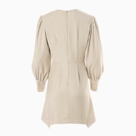 Women's dress minku: casual collection beige color, rr 44-9