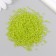 Glass beads 12/0 "lime" translucent matte 450 gr.