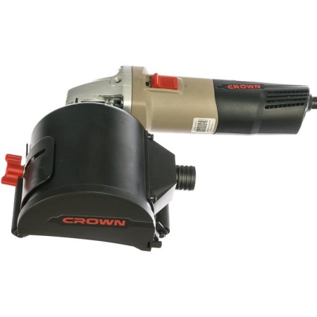 Grinding grinding Crown CT13551-110RSV, 1400 W, brush d = 110 mm, 1000-4000 rpm