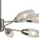 Lamp on the rod 8x60W E14, size 92.5x92.5x47 cm