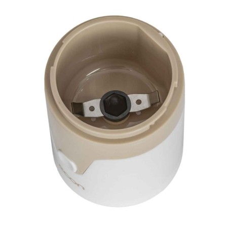 Electric coffee grinder ECON ECO-1511CG, 150 watts, 60 g, white-beige color-7