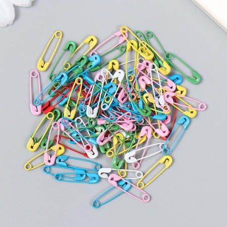 Set of decor for creativity "Pin" set 100 pcs color 2 cm 7.5x5x2 cm