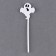 Skewers "Ghost", in the set 12 pcs., White color