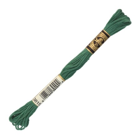 The threads of the DMC 117 (3815), 12 pcs. packaged