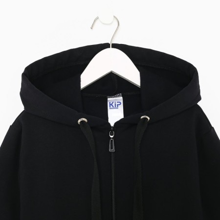 Costume for a boy (sweatshirt/pants), black color, height 146 cm-11