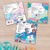 A set of spiral coloring, 3 pcs. 20 pages, anime