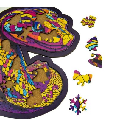 Puzzle Lesch "Anaconda" on the substrate, 52 children.-2