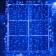 Garland "Curtain" 2 x 3 m, IP65, UMS, white thread rubber, 760 LED, glow blue, 220 V