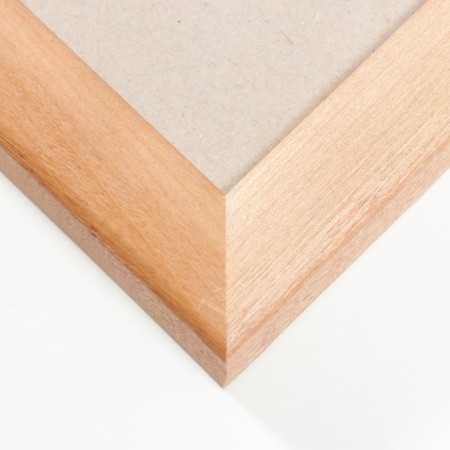 Photo frame pine С24 40x50 cm oak (plastic screen)-2