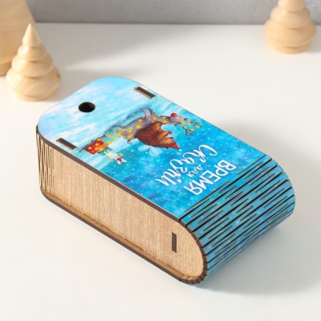 Casket-book "Time for a fairy tale" 13x7x4 cm-3