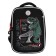 Frame saturation, 37 x 26 x 16 cm, Grizzly, black/red