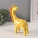 Pig a piggy bank Ceramics "Girafic with fluffy mane" 5.7x13.8x20.5 cm