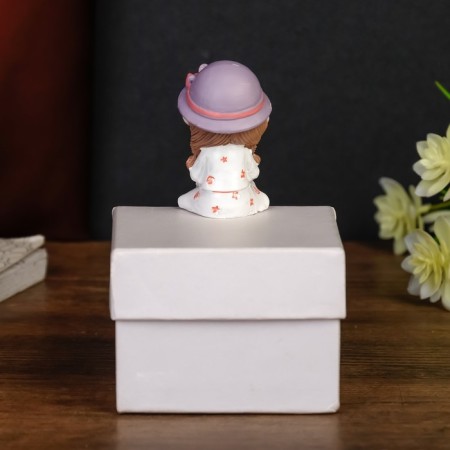 Souvenir Polystone "Baby/Baby in a hat" Long legs mix 11x3x3.5 cm-4