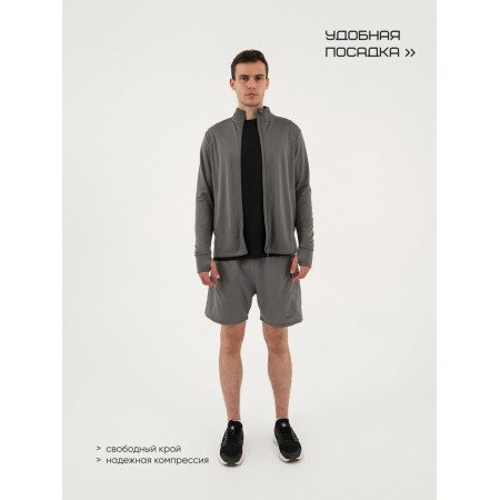 Men's shorts Resport, p. 46, gray color, with bicycles-1