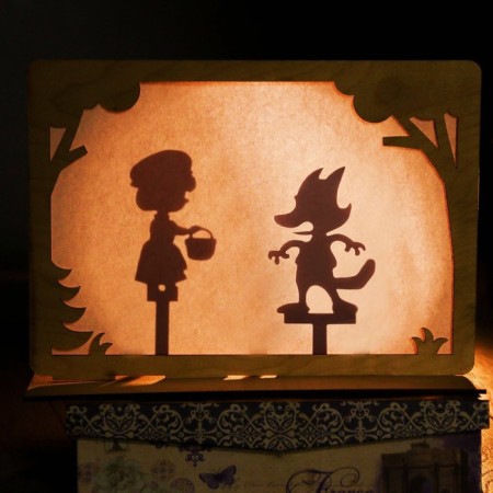 Shadow Theater "Red Red Riding Hood"-5
