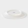 Porcelain dining plate Magistro Rodos, D = 20.6 cm, white color