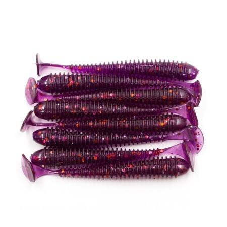 Vibro-high-high Yaman Pro Betta, 11.4 cm, color #08-Violet, packaging 5 pcs.-1