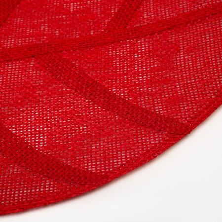 Set of napkins 2 pcs. Dolyana "Leaflets", central red, 30*45 cm-2
