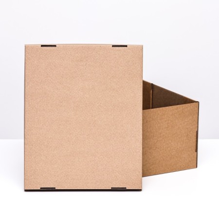 Folding box, craft, 31.2 x 25.6 x 16.1 cm-2