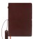 Dated diary 2025, A5 168 sheets, Devente. Saltos, soft leatherette cover, perforation, liesse, block 70, brown