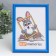 Photo frame plastic 15x21 cm blue (108)