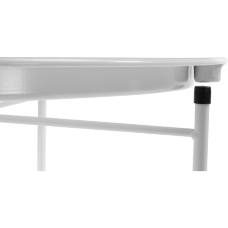 TRAY METAL METAL CHOUSE, White 47X47X51 cm-8