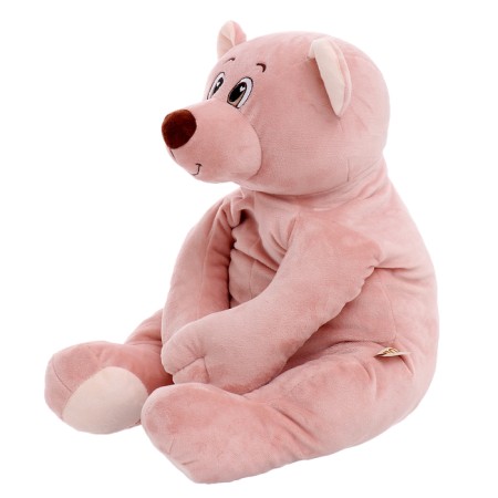 Soft toy "Bear Lary", powder color, 70 cm-2