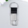 Metal keychain "Carabin. Clear lines" black, silver