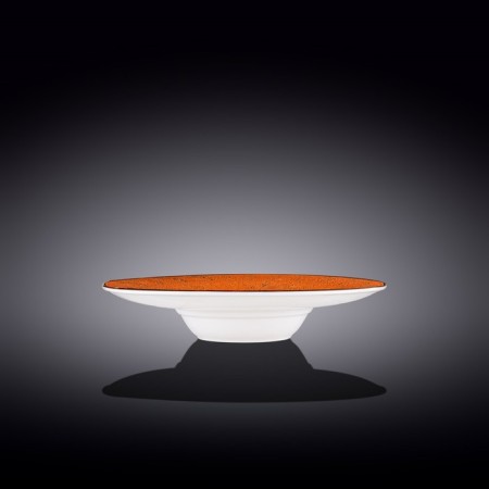 Deep plate Wilmax England Splach, D = 24 cm, 200 ml, Orange color-1