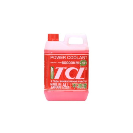 TCL Power Coolant -40C antifreeze red, long -acting, 2 liters